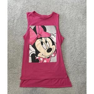 Disney Minnie Mouse Graphic Tank Top Junior Girls Size Small (3/5)
